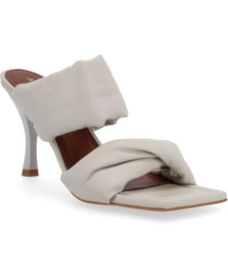 Women's Twist Strap Leather Sandals