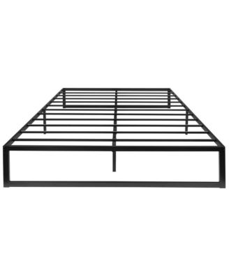 Varallo 14 Inch Steel Bed Frame With Steel Slat Support For Any Mattress (No Box Spring Required)