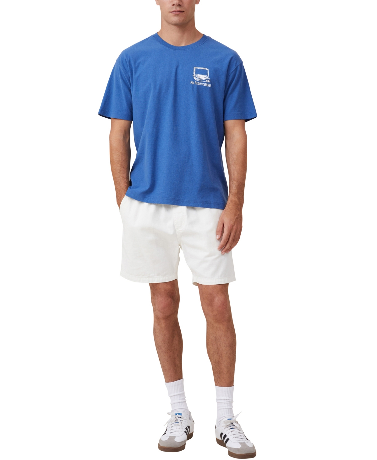 Cotton On Men's Premium Loose Fit Art T-Shirt -Vinyl