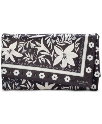 kate spade new york - Fold Bandana Printed Fabric Clutch