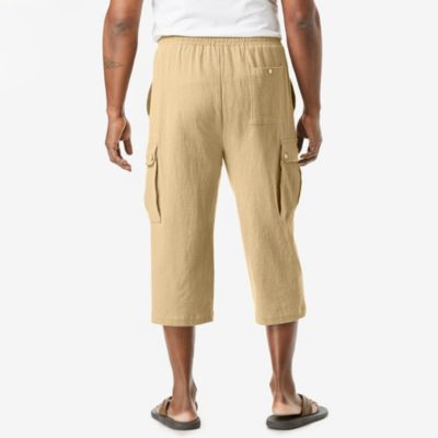 Big & Tall Gauze Cargo Judo Shorts