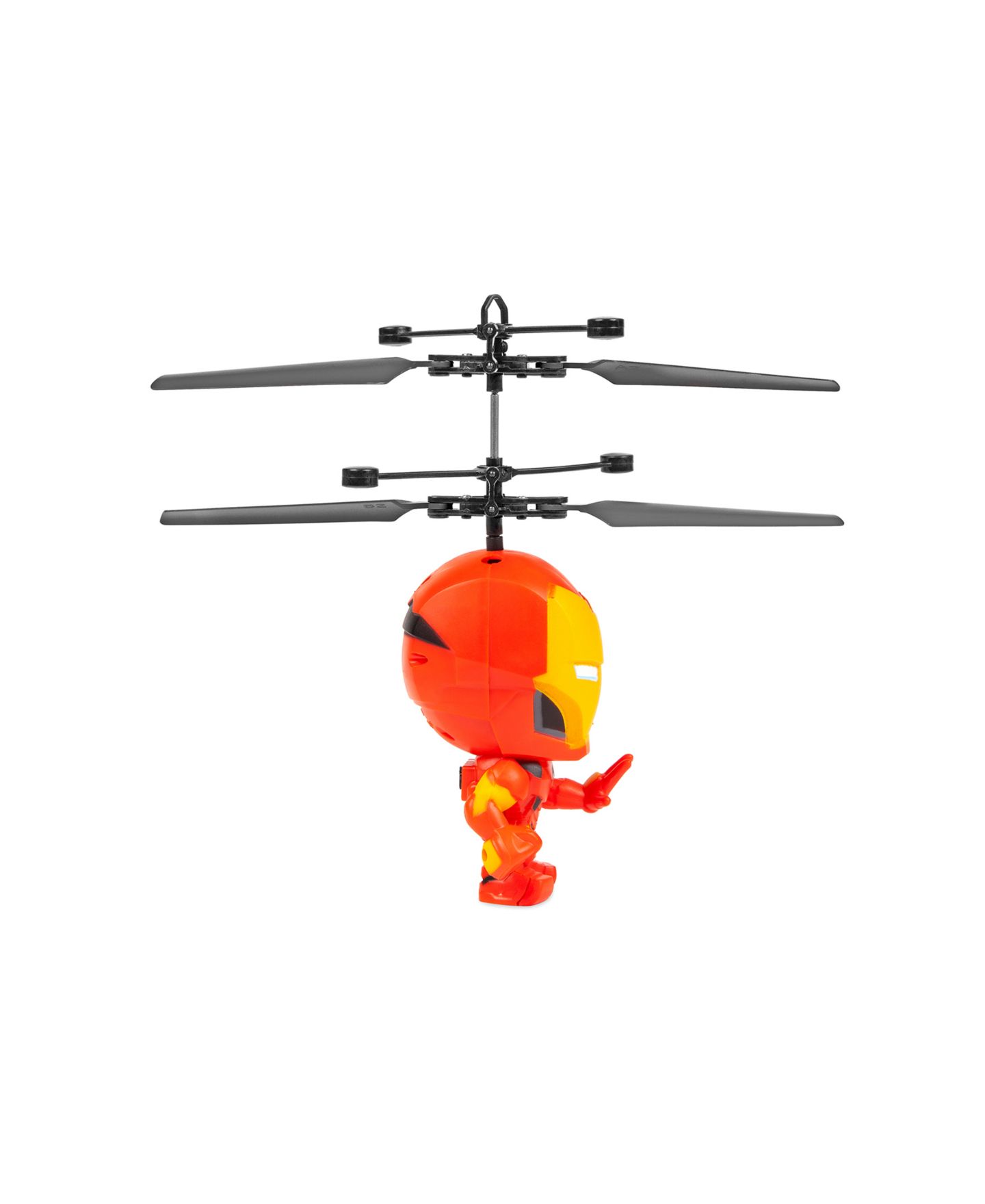 Детская игрушка World Tech Toys 3.5 Inch Marvel Iron Man Infrared Hover Sensor Flying Figure Helicopter — фото 4