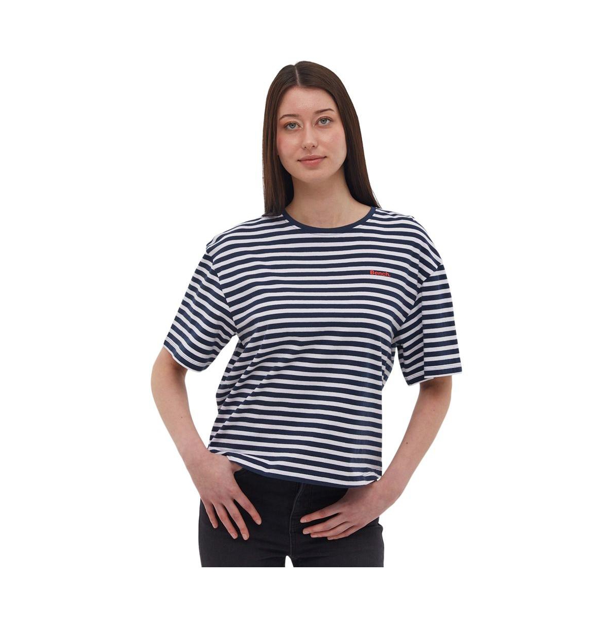 Bench Dna Women's Aife Over Stripe Tee