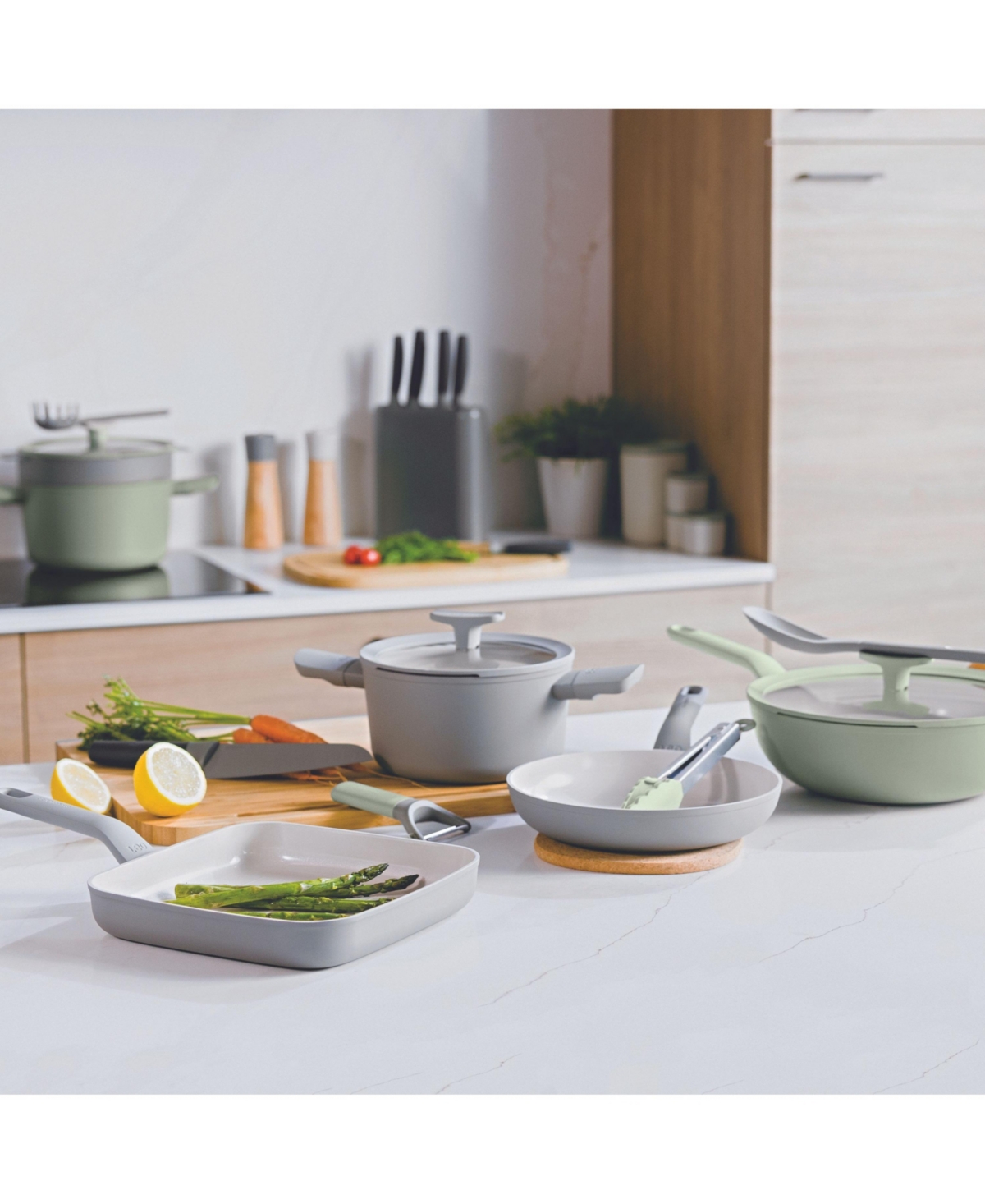 BergHOFF Balance Non-stick Ceramic Stockpot 8