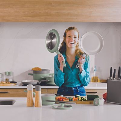 Balance Non-stick Ceramic Frying Pan 11", Recycled Aluminum