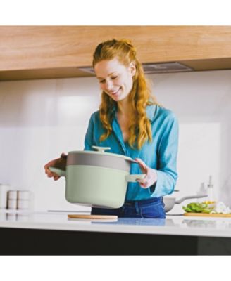 Balance Non-stick Silicone Collapsible Steamer Basket & Strainer 10", Recycled Material