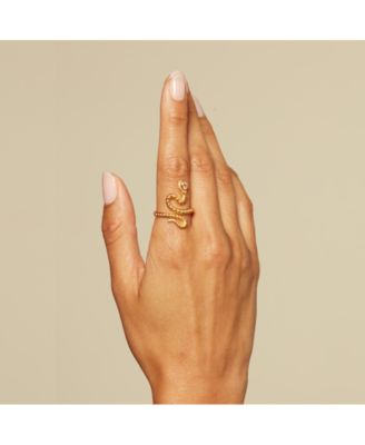 Beauty is Timeless Snake Adjustable Ring