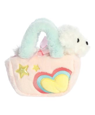 Small Pastel Heart Puppy Fancy Pals Fashionable Plush Toy