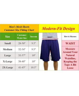Men's Premium Active Moisture Wicking Workout Mesh Shorts With Trim