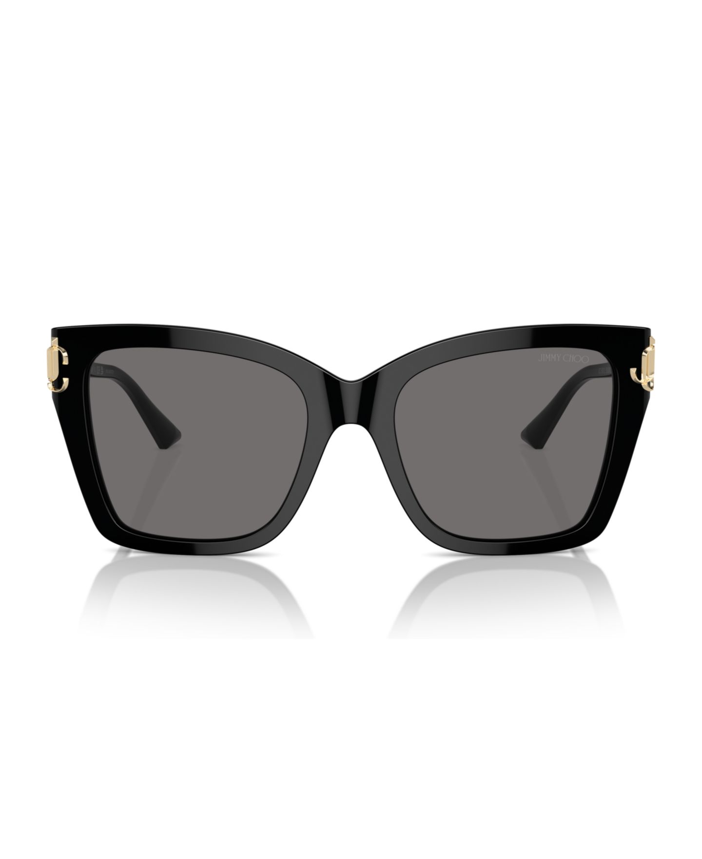 Женские солнцезащитные очки Jimmy Choo Polarized Sunglasses, JC5012, цвет: Чёрный — фото 2