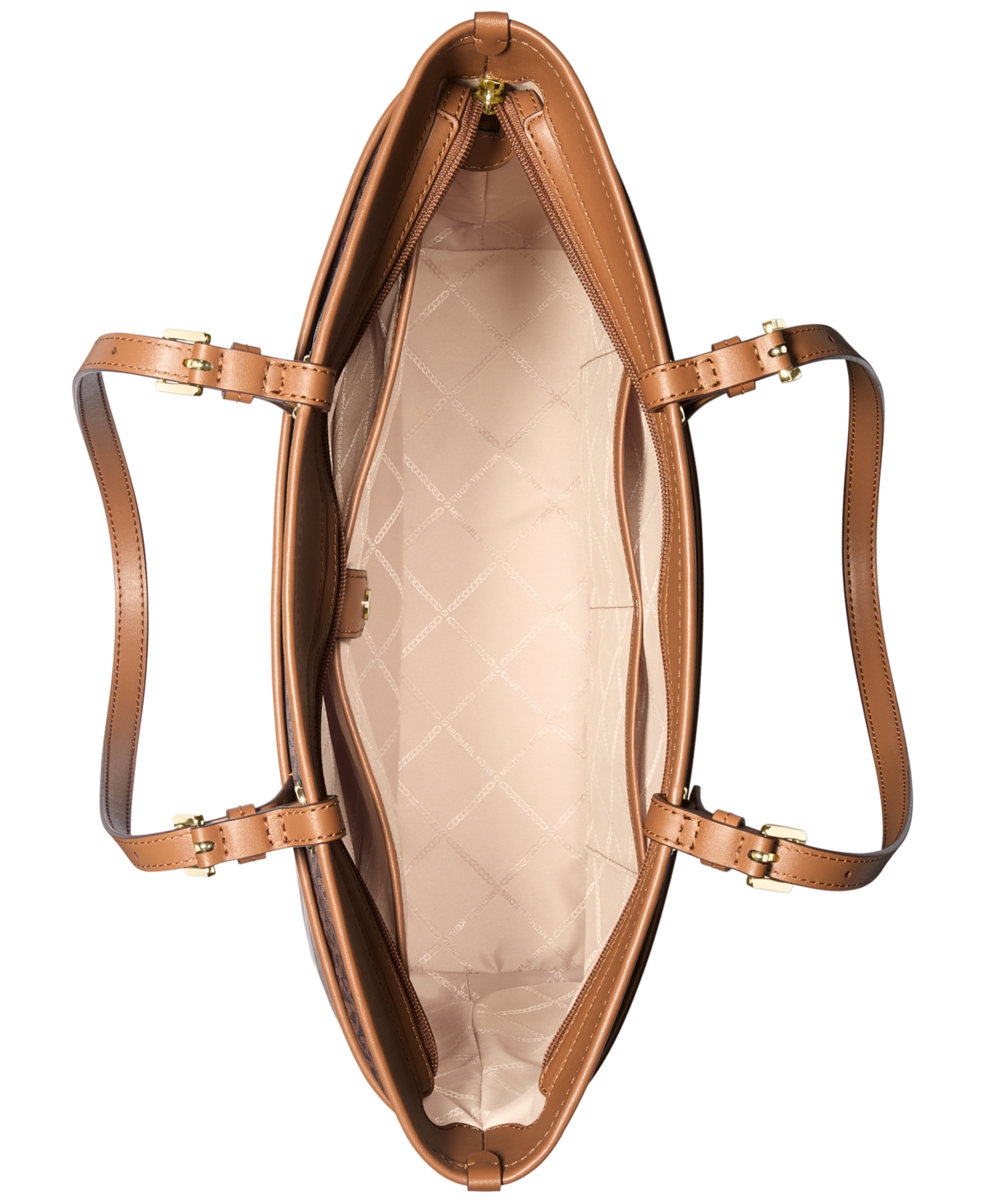 Michael Michael Kors Winston Top Zip Tote -acorn