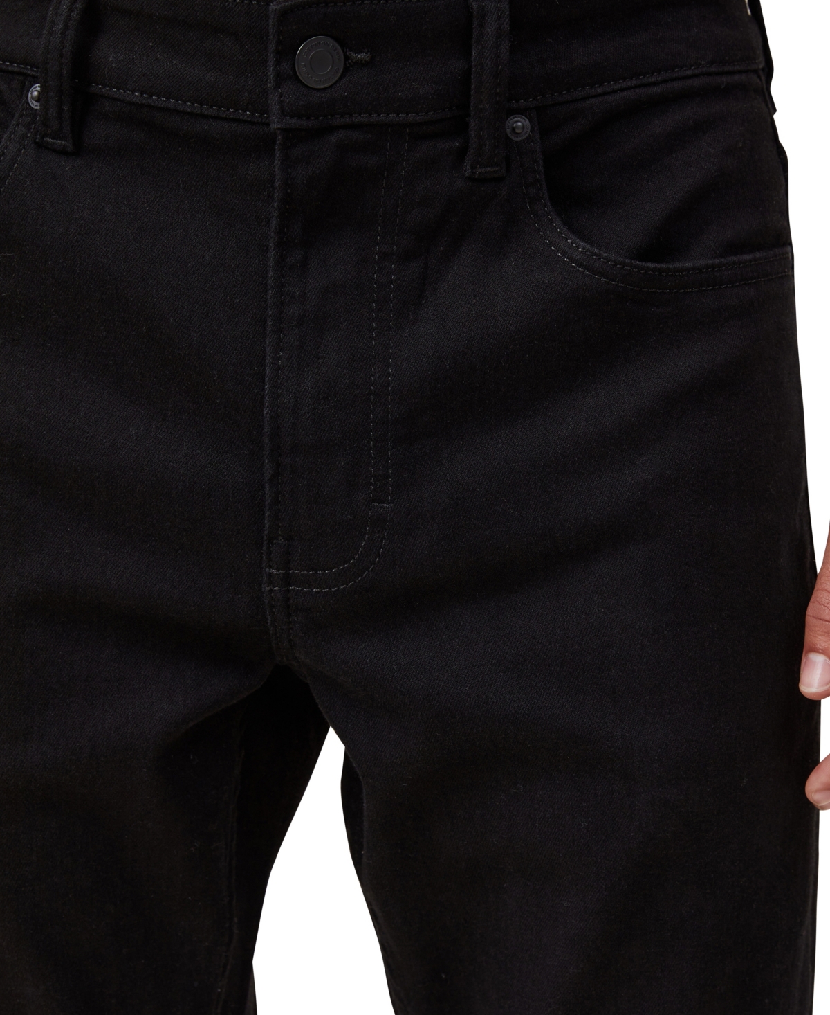 Shop Cotton On Men's Slim Tapered Jean In Dreamy Black