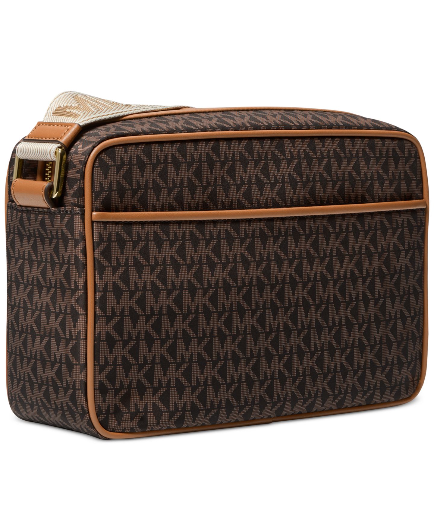 Женская сумка Michael Kors Jet Set Logo East West Nylon Crossbody, цвет: Коричневый — фото 4