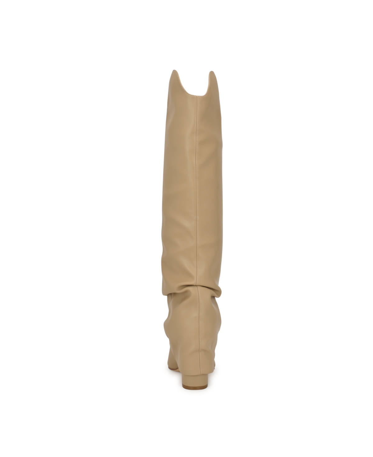 Nine West Women's Lindey Block Heel Pointy Toe Knee High Boots