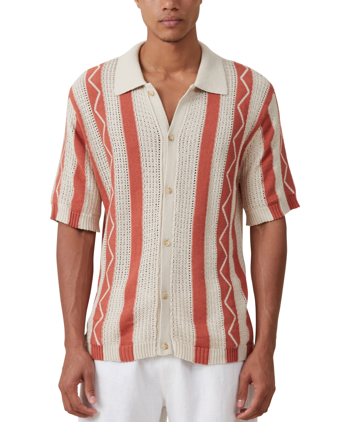 COTTON ON MEN'S PABLO SHORT SLEEVE SHIRT 