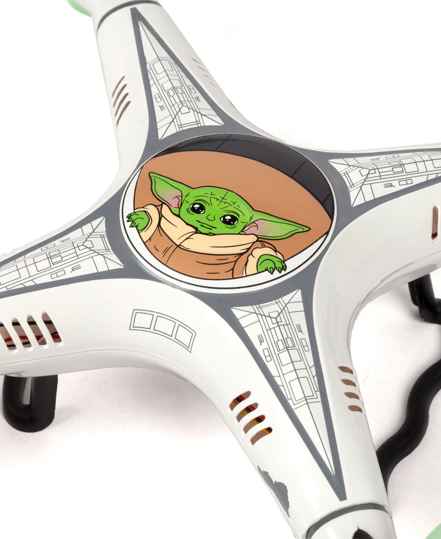 Детская игрушка World Tech Toys Star Wars Grogu 4.5-Channel RC Quadcopter — фото 2