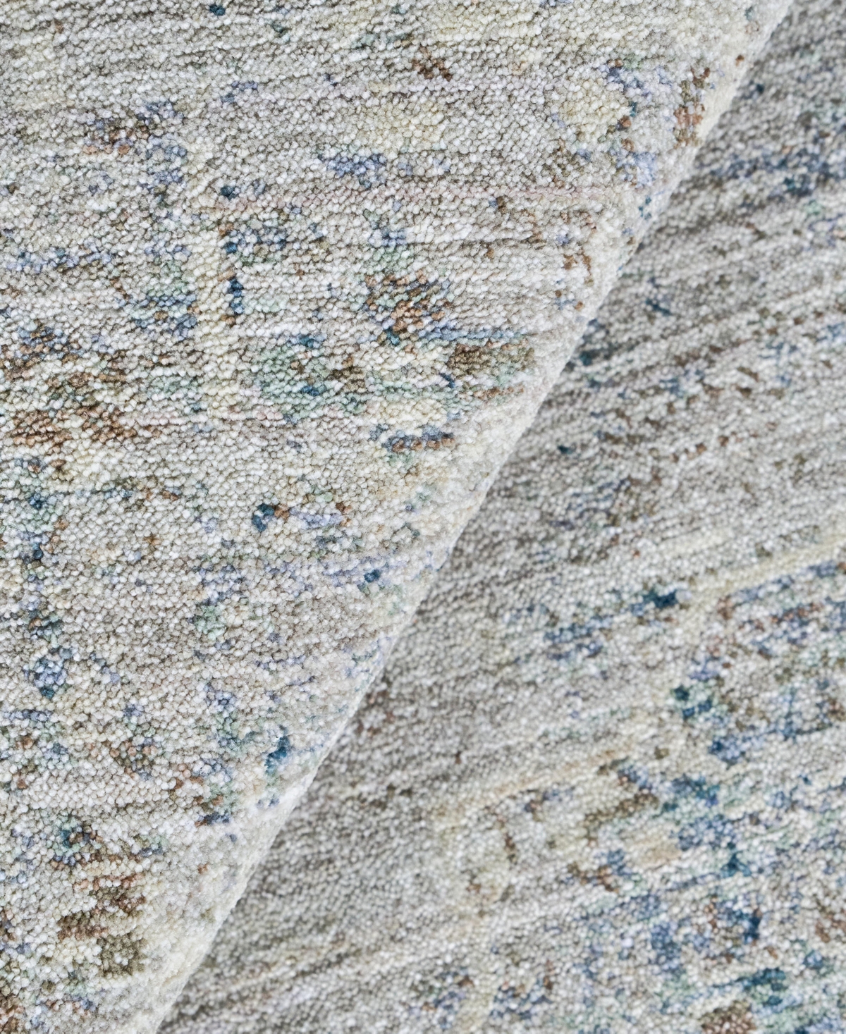 The Met X Exquisite Rugs Vintage Looms Vtl-71 4'x6' Area Rug In Beige,blue