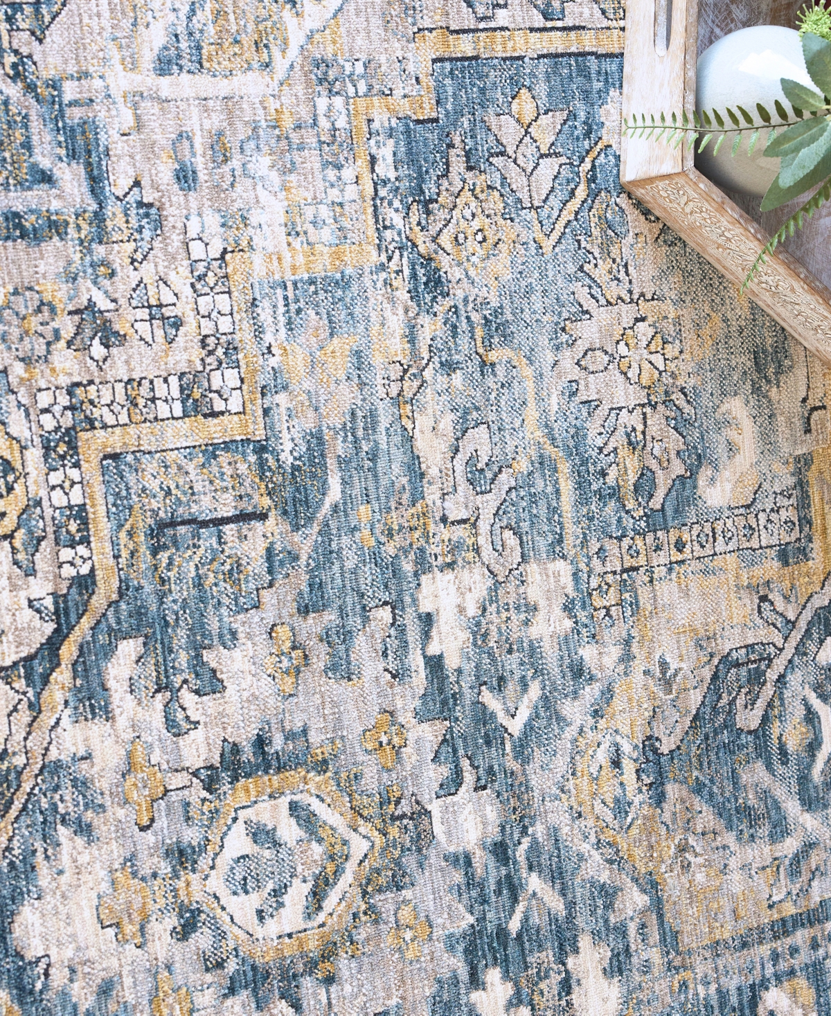 The Met X Exquisite Rugs Antique Loom Anl-98 8'x10' Area Rug In Blue,beige