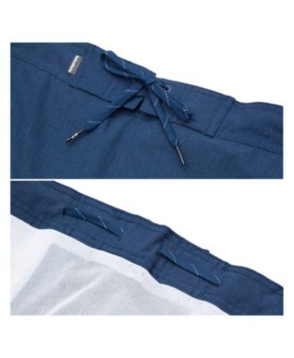 Men's 9" Stretch Mesh Lined Swim Trunks, up to Size 2XL