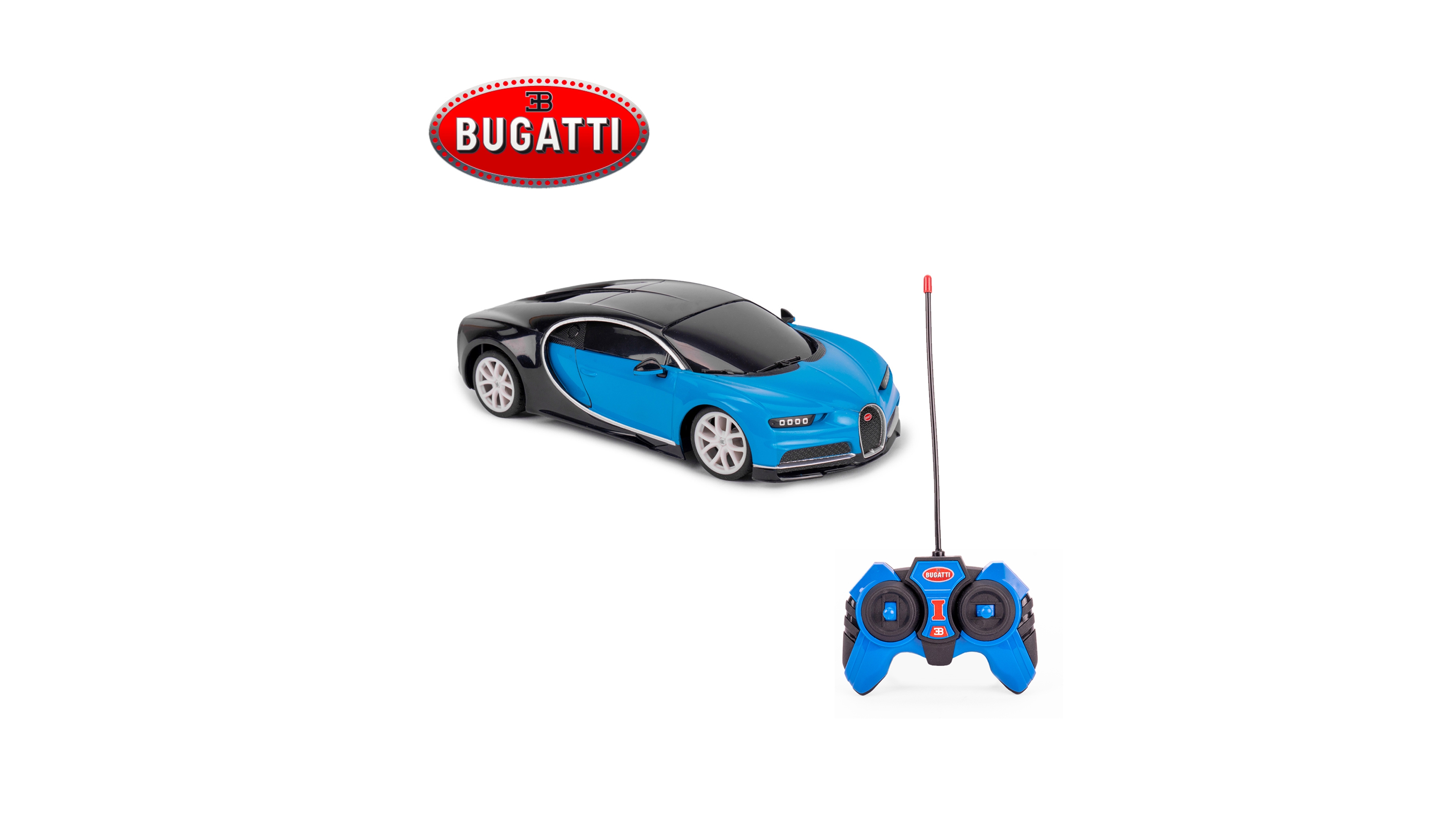 World Tech Toys 1:24 Bugatti Chiron Electric Rc Car