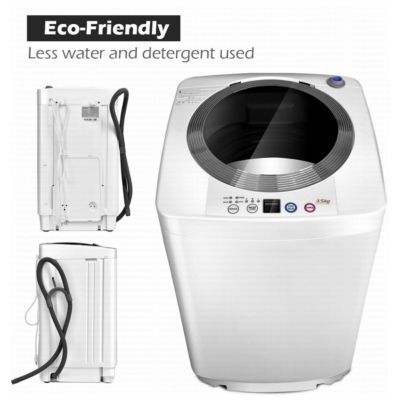Full-Automatic Laundry Wash Machine Washer/Spinner W/Drain Pump