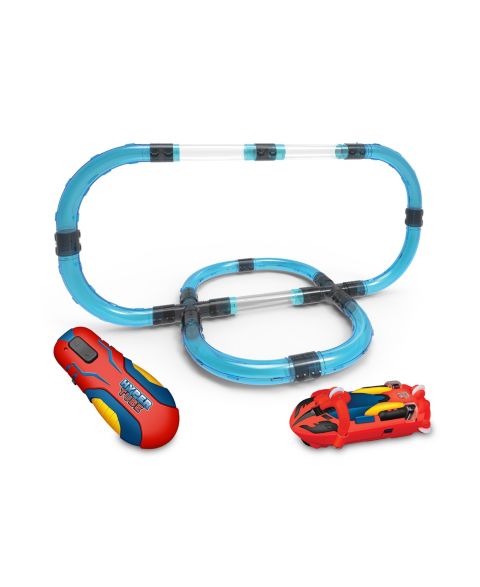 Детский игровой набор World Tech Toys Hyper Tube Remote-Control 65-Piece RC Racing Playset