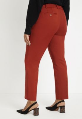 Women's Plus Size Tall Kady Fit Double-Weave Pant