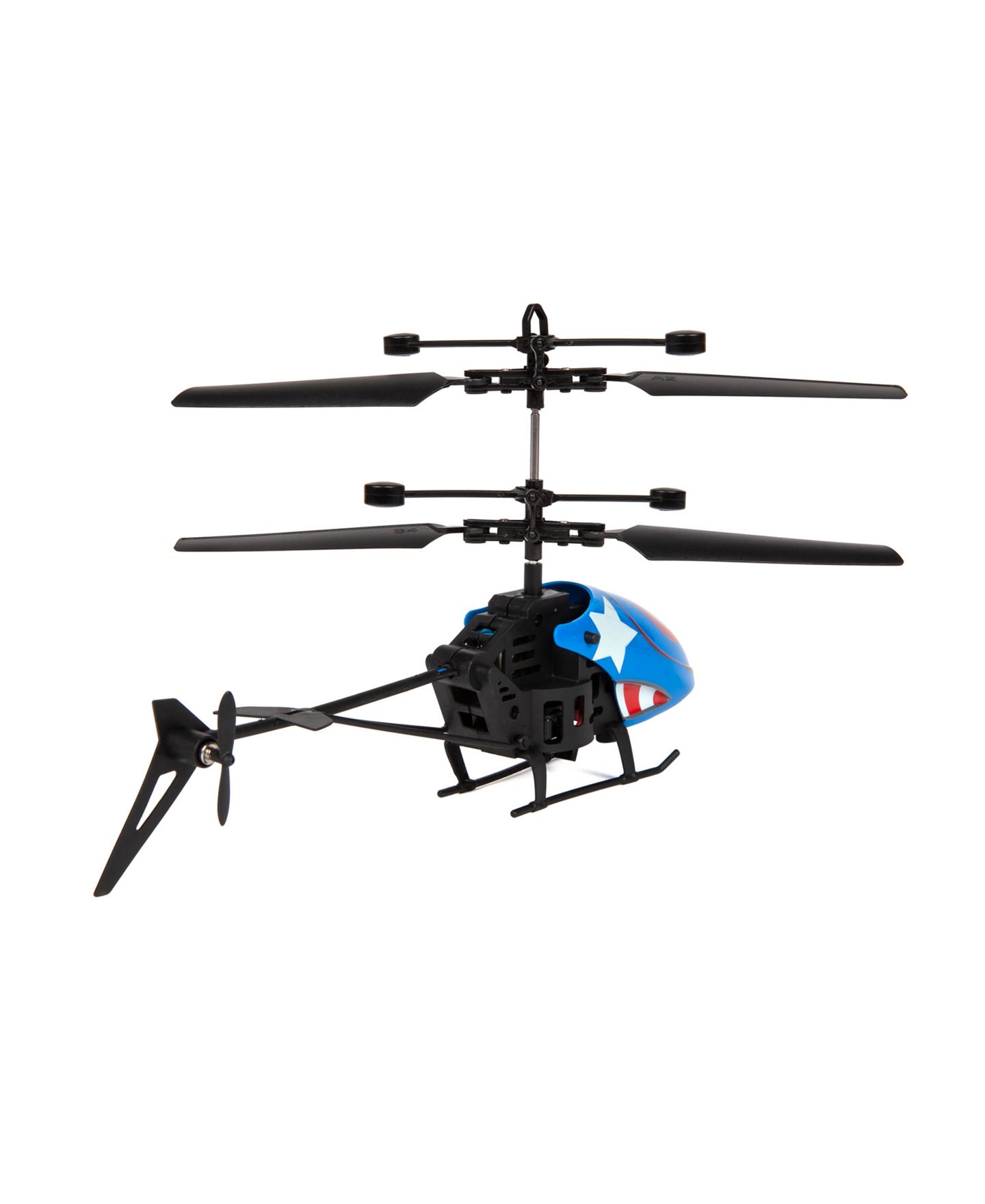 Детская игрушка World Tech Toys Marvel Captain America 2-Channel Motion-Sensitive Mini IR RC Helicopter — фото 3