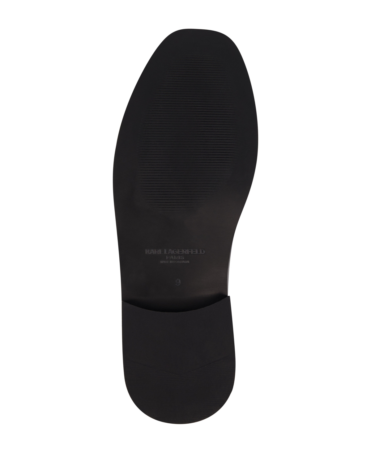 Karl Lagerfeld Paris White Label Loafer In Black