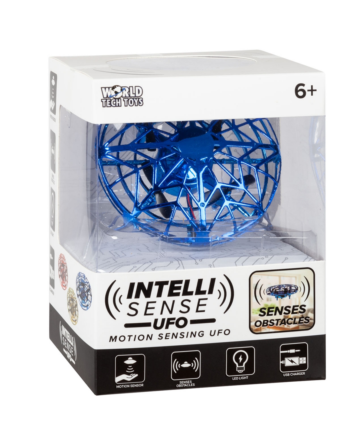 World Tech Toys Intelli Sense Motion Sensing Ufo Helicopter In Multi