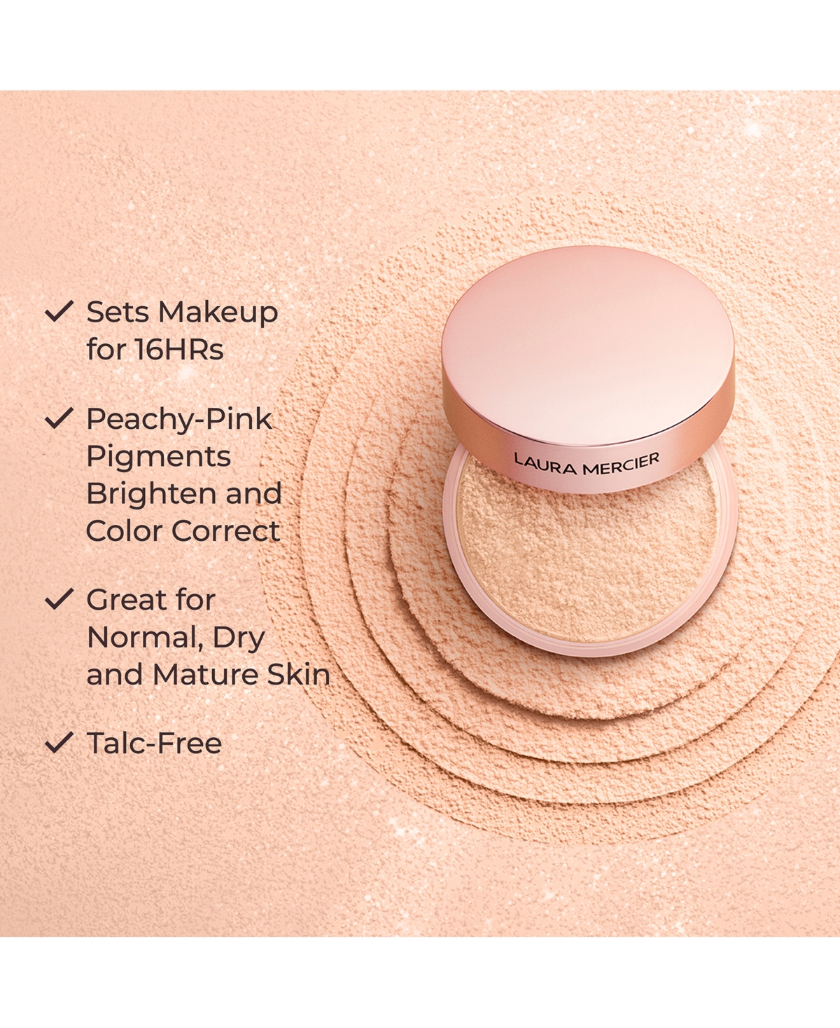 Laura Mercier Mini Translucent Loose Setting Powder Ultra-blur