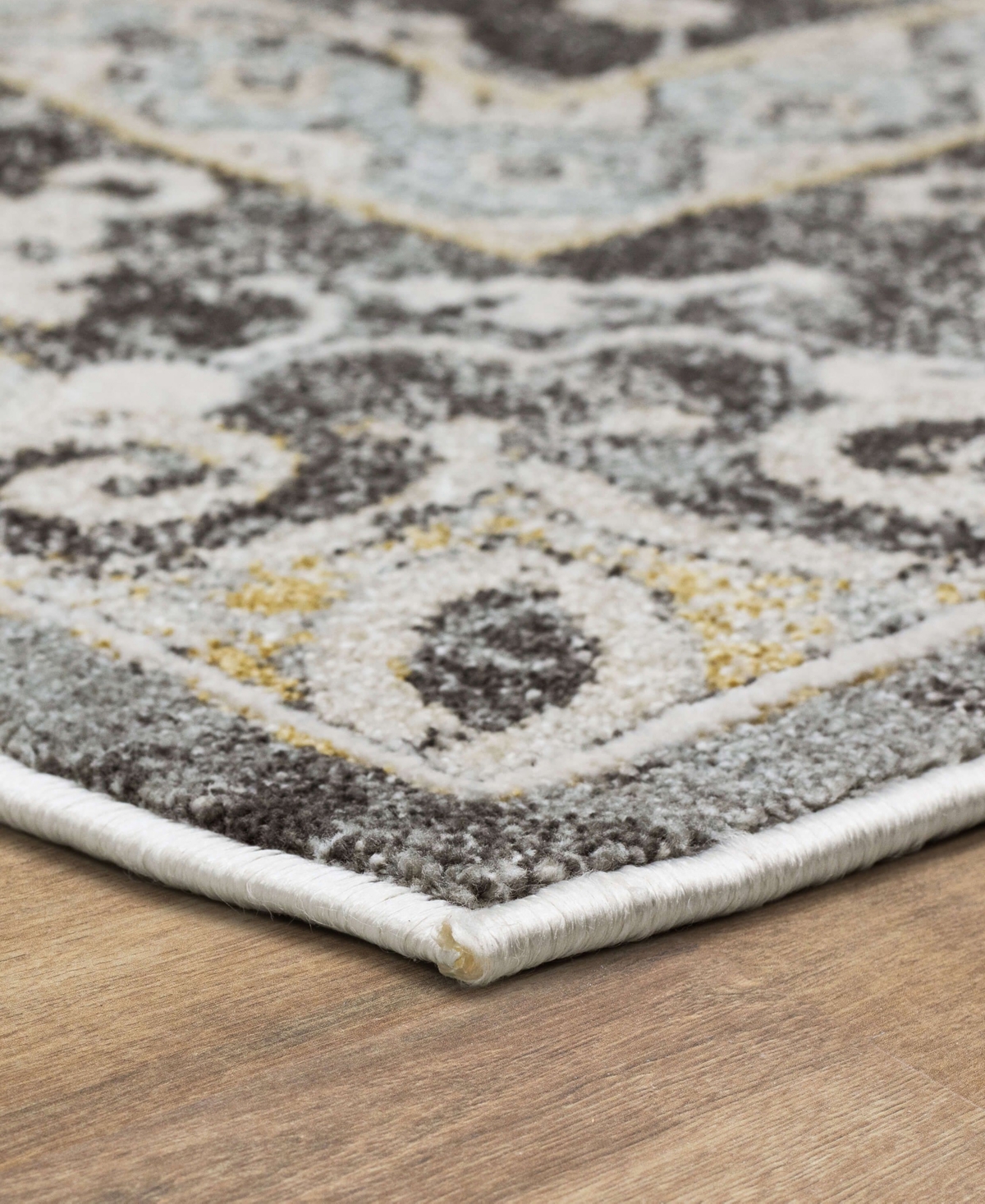 Karastan Windermere Ravenglass Area Rug, 7'10 X 10'3 In Charcoal