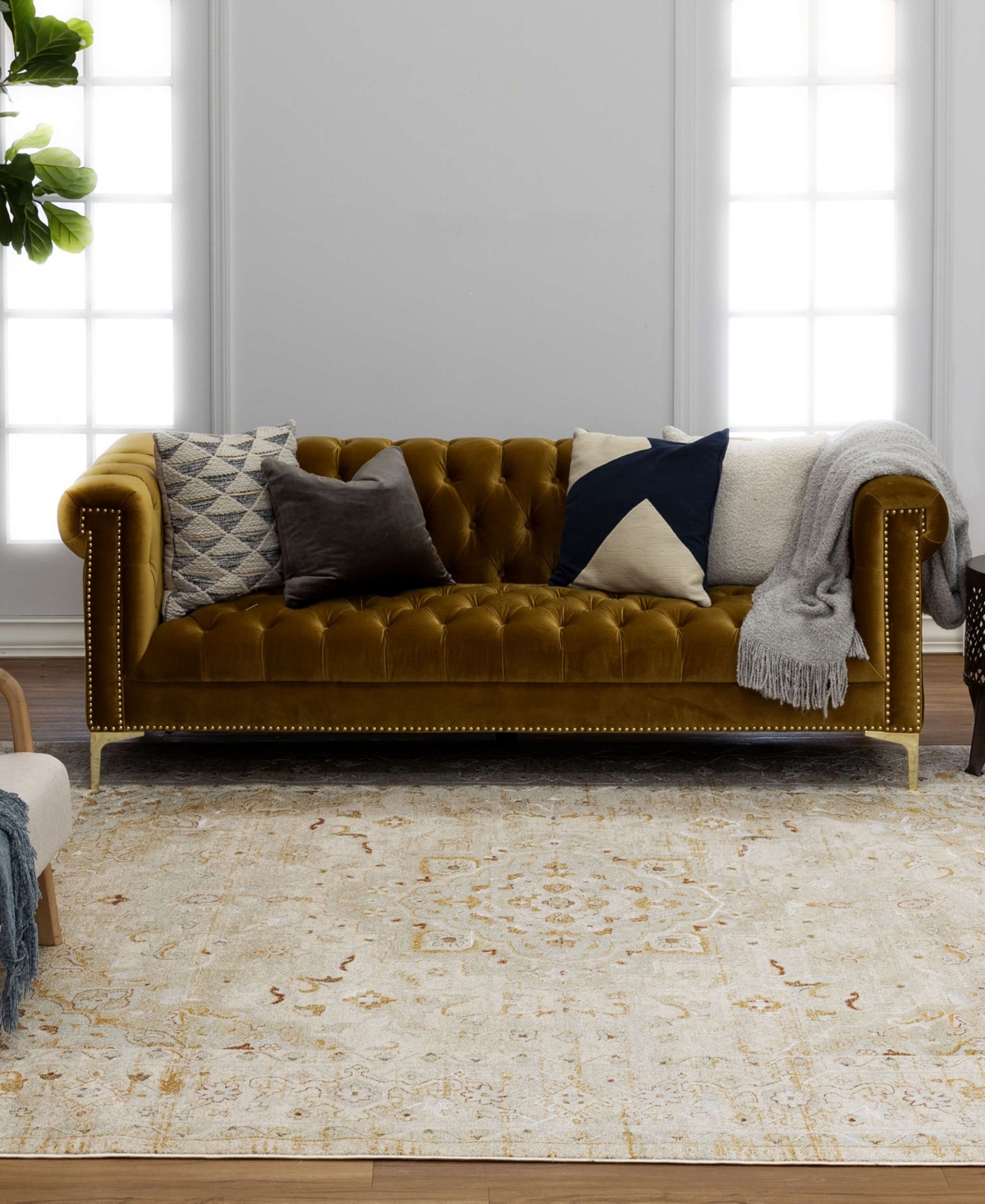 Karastan Windermere Edenhall Area Rug, 7'10 X 10'3 In Cream