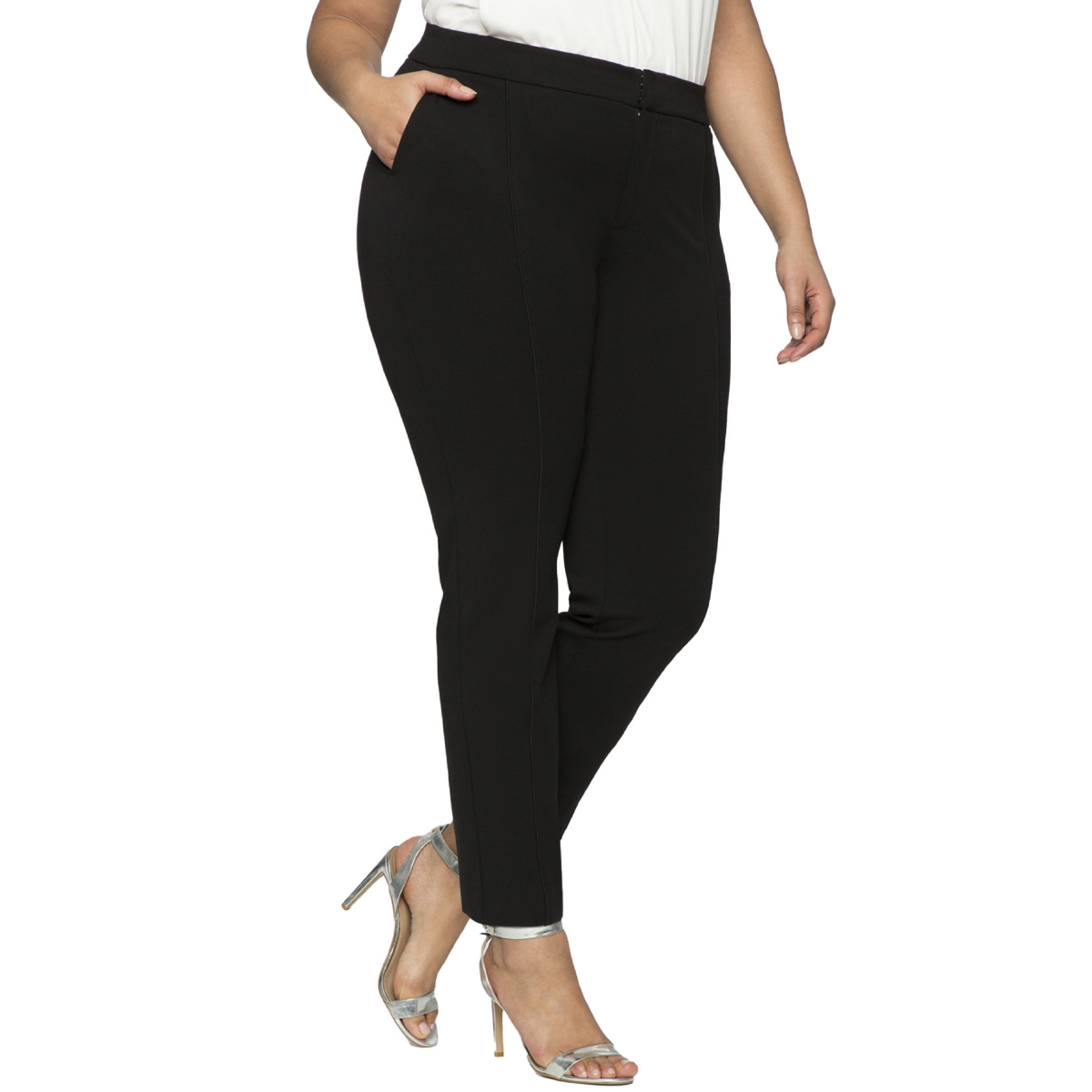 Plus Size The Ultimate Stretch Slim Leg Pant - Cornflower blue