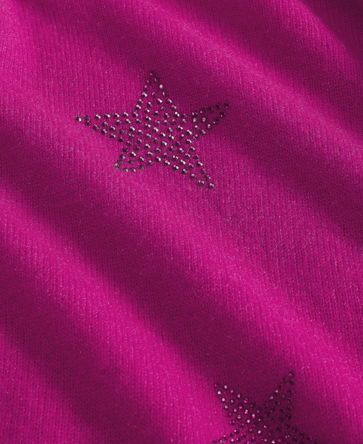 Charter Club Women's Embellished Star Long-Sleeve 100% Cashmere Sweater, Created for Macy's