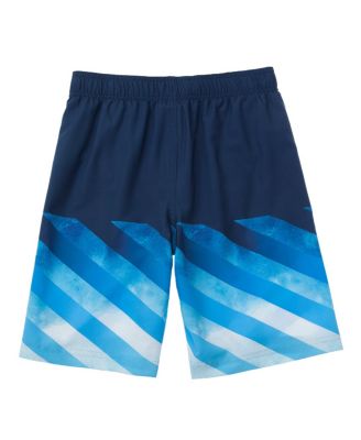 Boys 4-Way Stretch Quick Dry Board Shorts Swim Trunks with Mesh Lining UPF50+