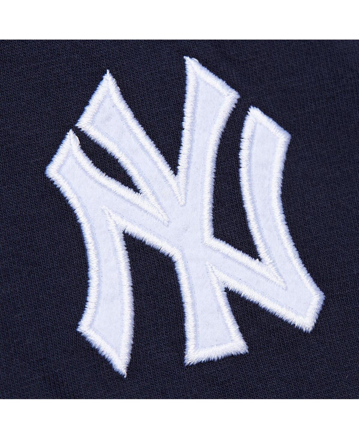 Mitchell & Ness Men's Derek Jeter Navy New York Yankees Cooperstown Collection Heavyweight Premium Player Vintage-li In Navy,white