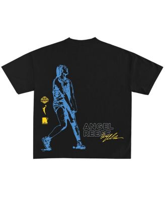 Men's and Women's Angel Reese Black Chicago Sky 2024 WNBA Draft Player T-Shirt