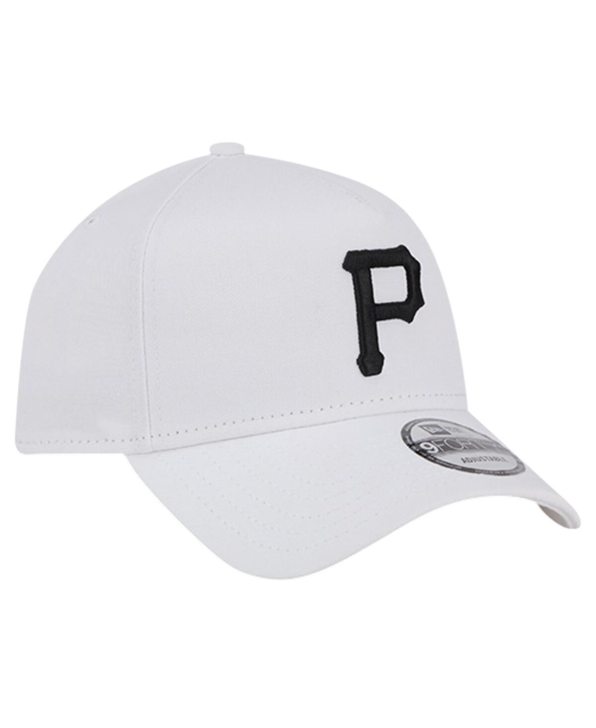 NEW ERA MEN'S WHITE PITTSBURGH PIRATES TC A-FRAME 9FORTY ADJUSTABLE HAT 