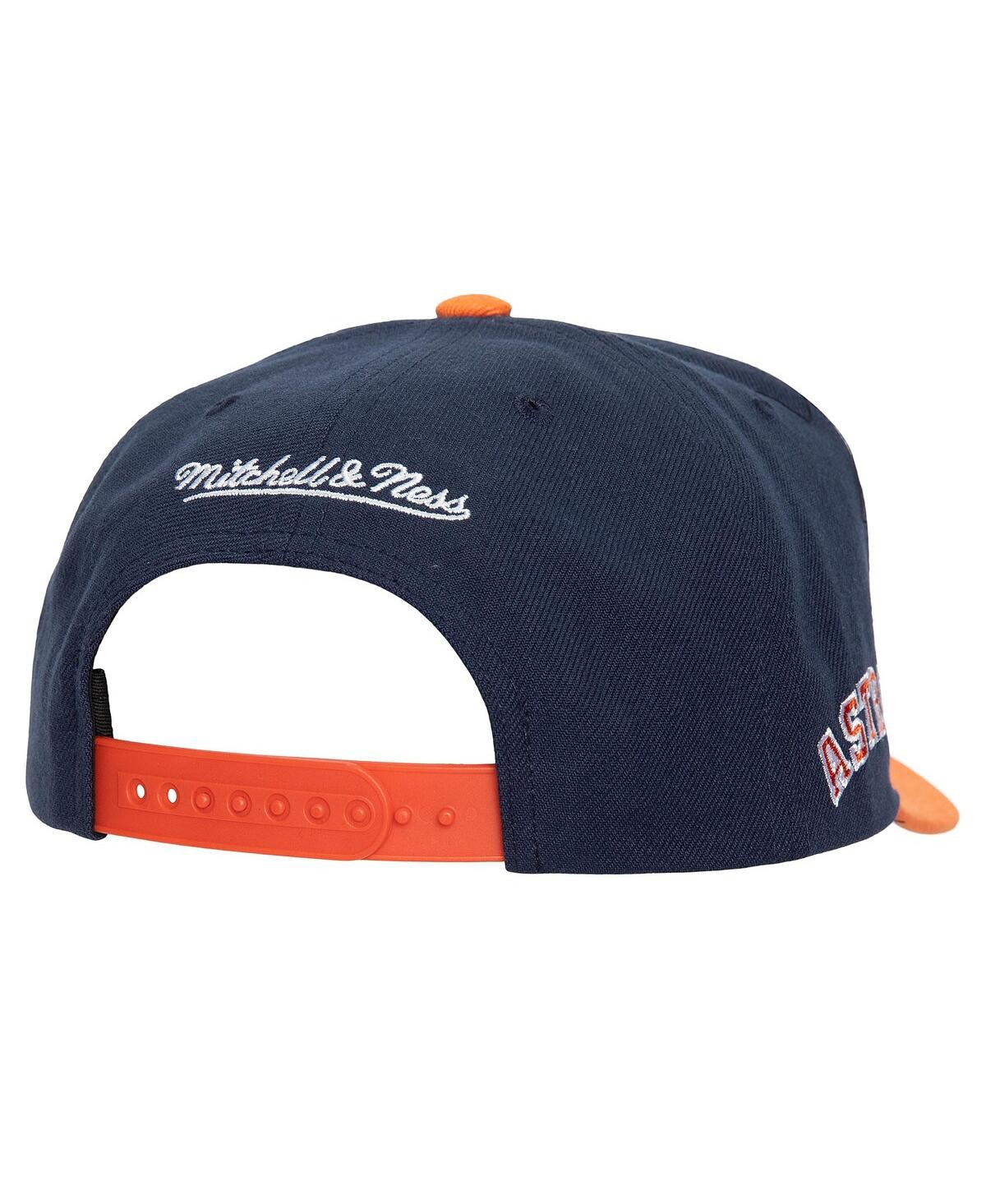 Mitchell & Ness Mitchell Ness Men's Navy Houston Astros Team Pro Snapback Hat In Navy