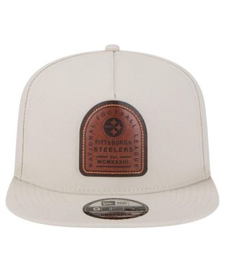 Men's Stone Pittsburgh Steelers Premier 9FIFTY Snapback Hat