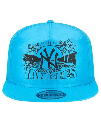 Men's Blue New York Yankees Neon Golfer Snapback Hat