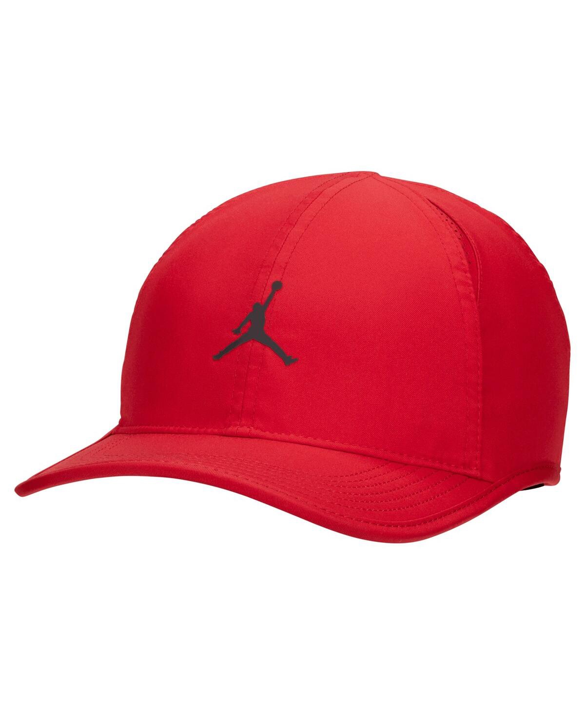 Men's Red Club Performance Adjustable Hat - Red