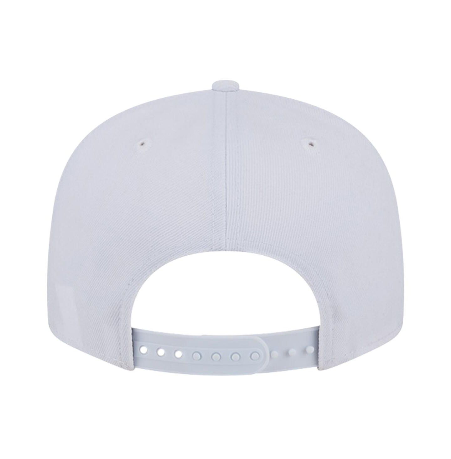 Мужская кепка New Era Las Vegas Raiders Main White on White 9FIFTY Snapback Hat — фото 2