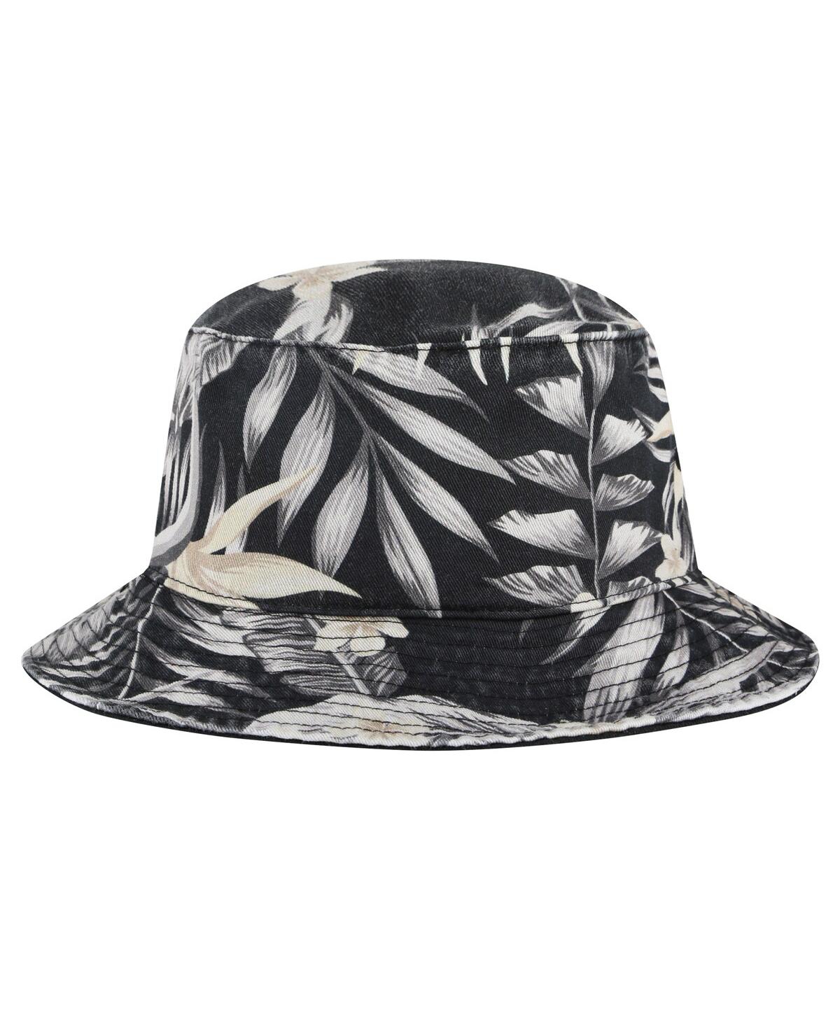 47 Brand Men's Black Pittsburgh Steelers Tropicalia Bucket Hat In Black
