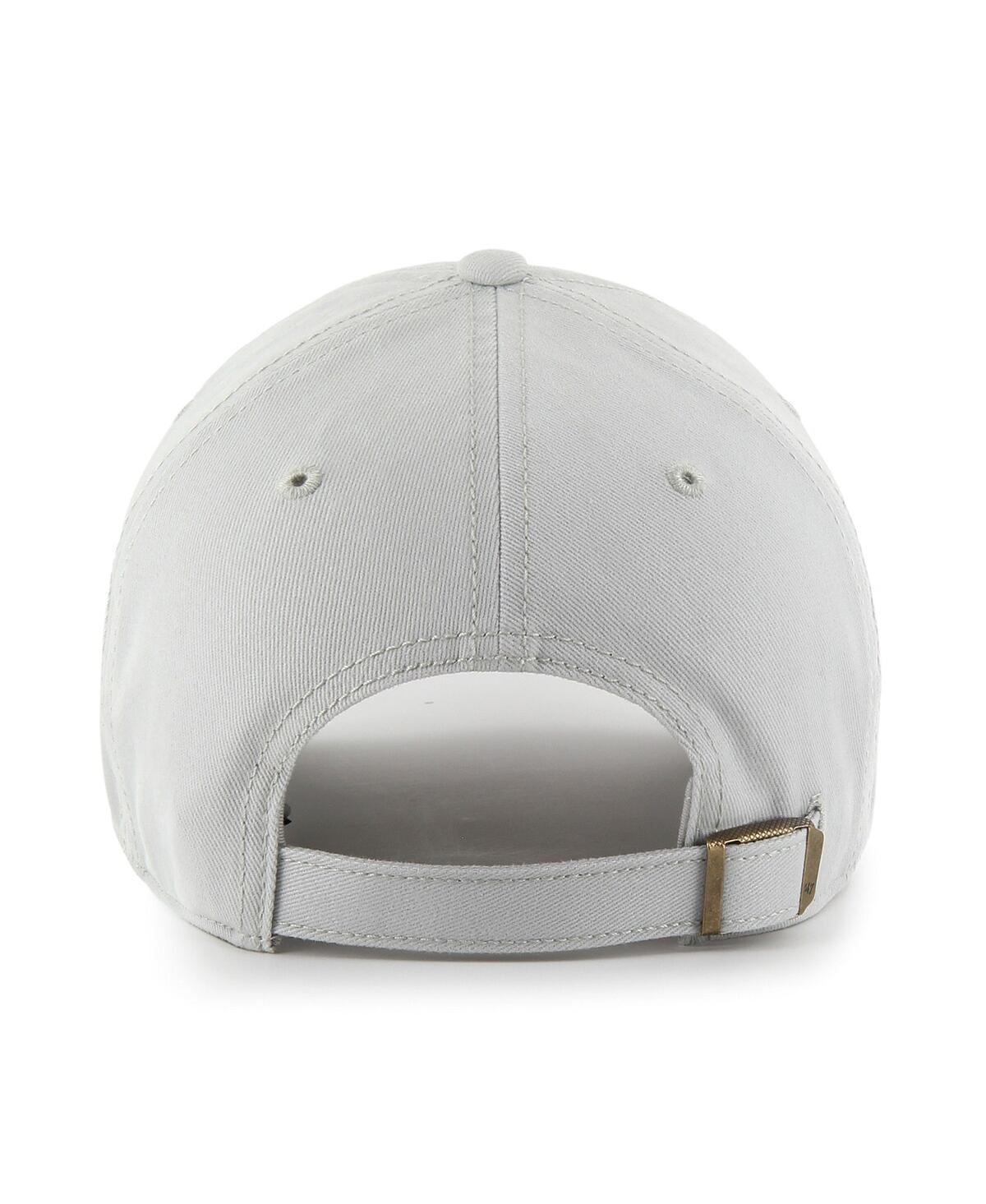 47 Brand Women's Gray Texas Longhorns Miata Clean Up Adjustable Hat In Gray