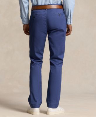 Men's Straight-Fit Washed Stretch Chino Pants