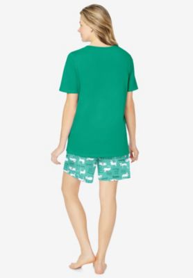 Women's Knit Pj Short Set