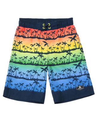 Big Boys Quick Dry Drawstring Swim Trunks Board Shorts with Mesh Lining UPF50+ XS-XXL