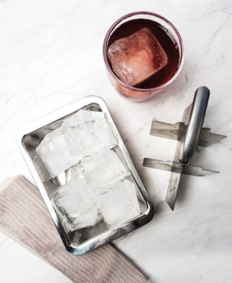 Endurance Stainless Steel 7x5x3" Ice Cube Tray
